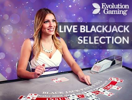 evolution live blackjack